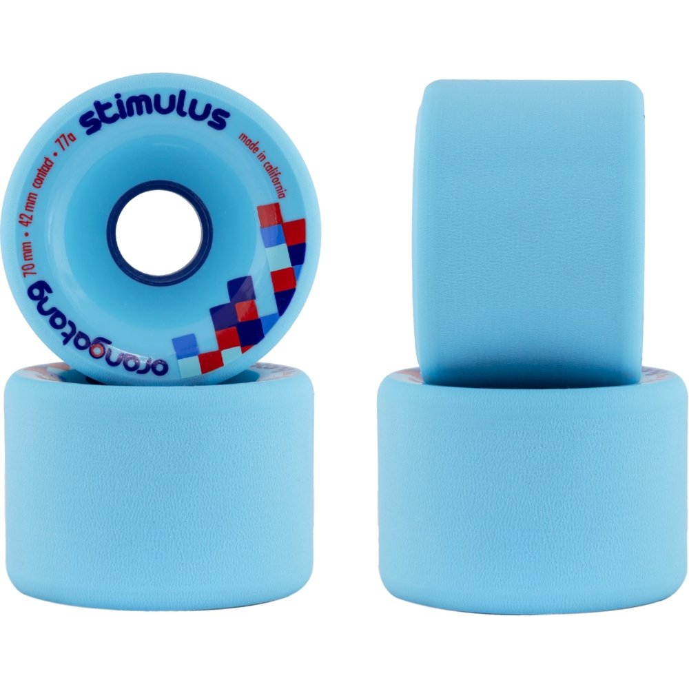 70mm Orangatang Stimulus - Freeride Longboard Skateboard Wheels - MUIRSKATE