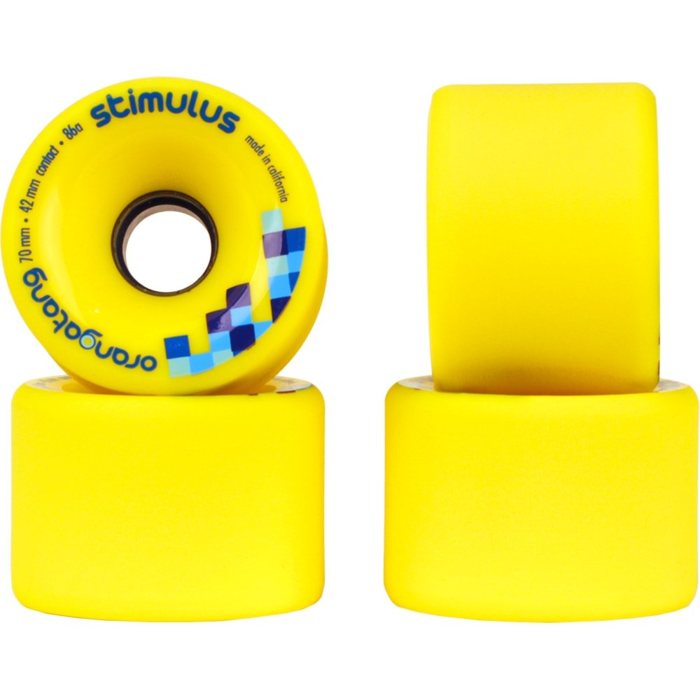 70mm Orangatang Stimulus - Freeride Longboard Skateboard Wheels - MUIRSKATE