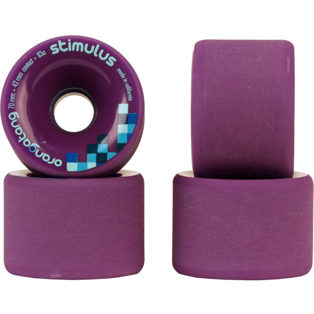 70mm Orangatang Stimulus - Freeride Longboard Skateboard Wheels - MUIRSKATE