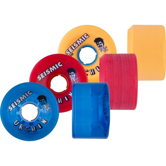 70mm Seismic Urchin Longboard Skateboard Wheels - MUIRSKATE