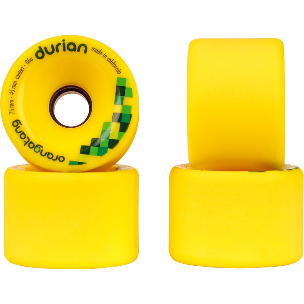 75mm Orangatang Durian - Freeride Longboard Skateboard Wheels - MUIRSKATE