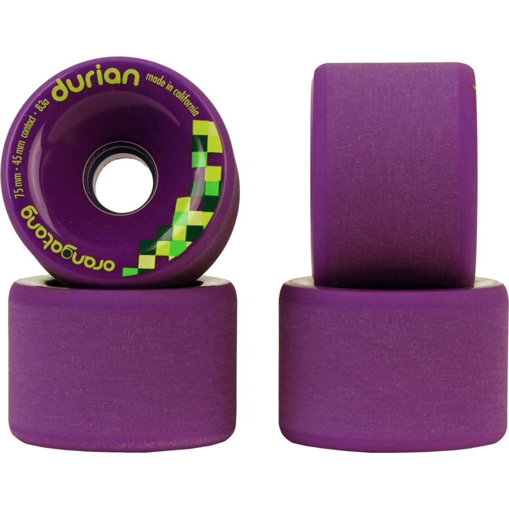 75mm Orangatang Durian - Freeride Longboard Skateboard Wheels - MUIRSKATE