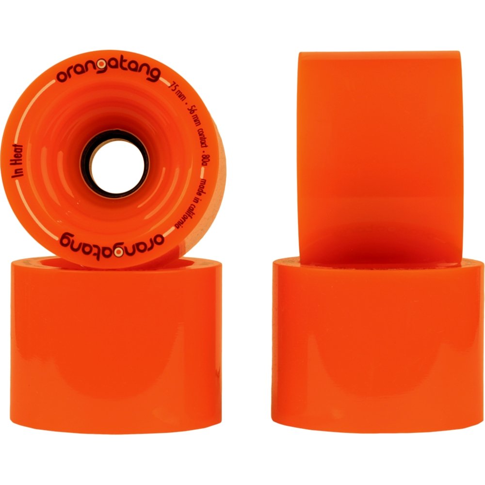 75mm Orangatang In Heat Longboard Wheels - MUIRSKATE