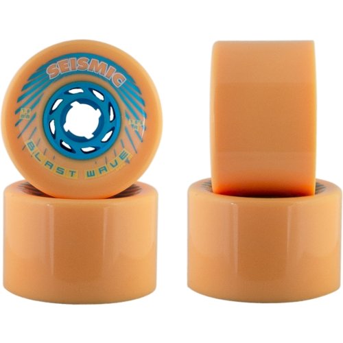 78mm Seismic Blast Wave Defcon Formula Downhill Longboard Wheels - MUIRSKATE
