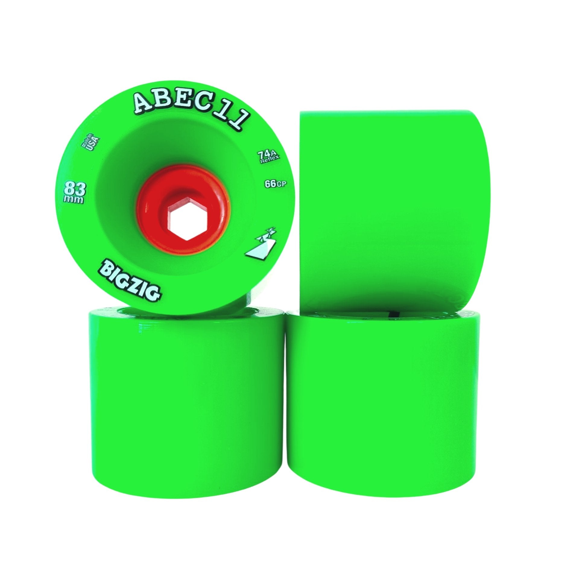 ABEC11: 83mm BigZig Longboard Skateboard Wheel - MUIRSKATE