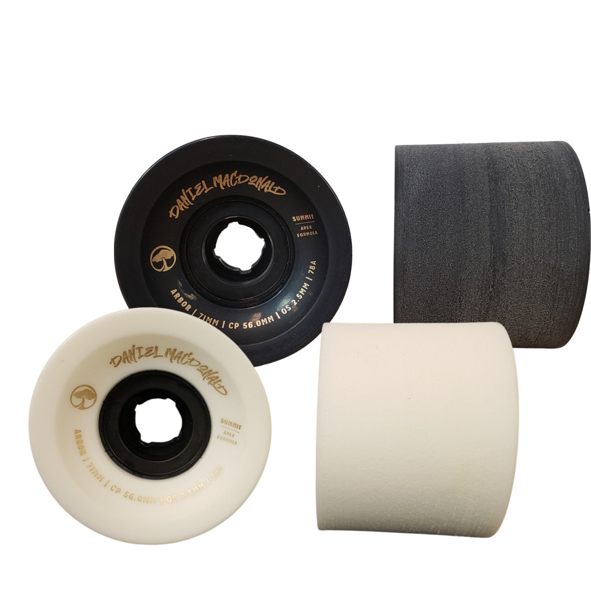 Arbor: 71mm Summit Daniel Macdonald 78a Longboard Wheeels - MUIRSKATE