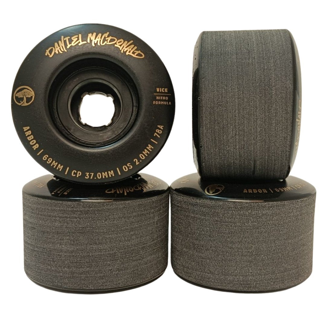 ARBOR Vice Daniel Macdonald Pro-Model Longboard Skateboard Wheels - MUIRSKATE