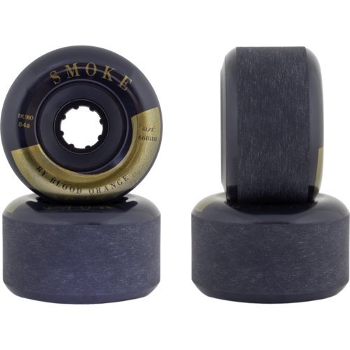 Blood Orange: 66mm Smoke Series Longboard Skateboard Wheels - MUIRSKATE