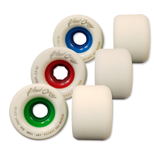 Blood Orange: 70mm Morgan Pro Series Longboard Skateboard Wheel - MUIRSKATE