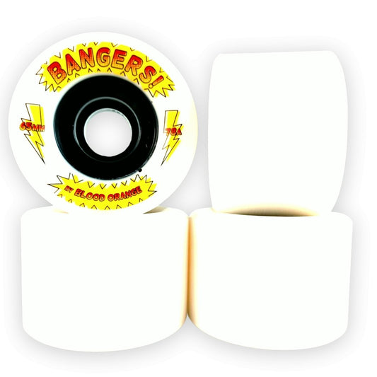 Blood Orange: Bangers 65mm 78a Longboard Skateboard Wheel - MUIRSKATE