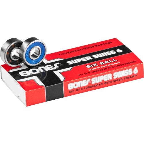 Bones Super Swiss 6 Bearings - MUIRSKATE