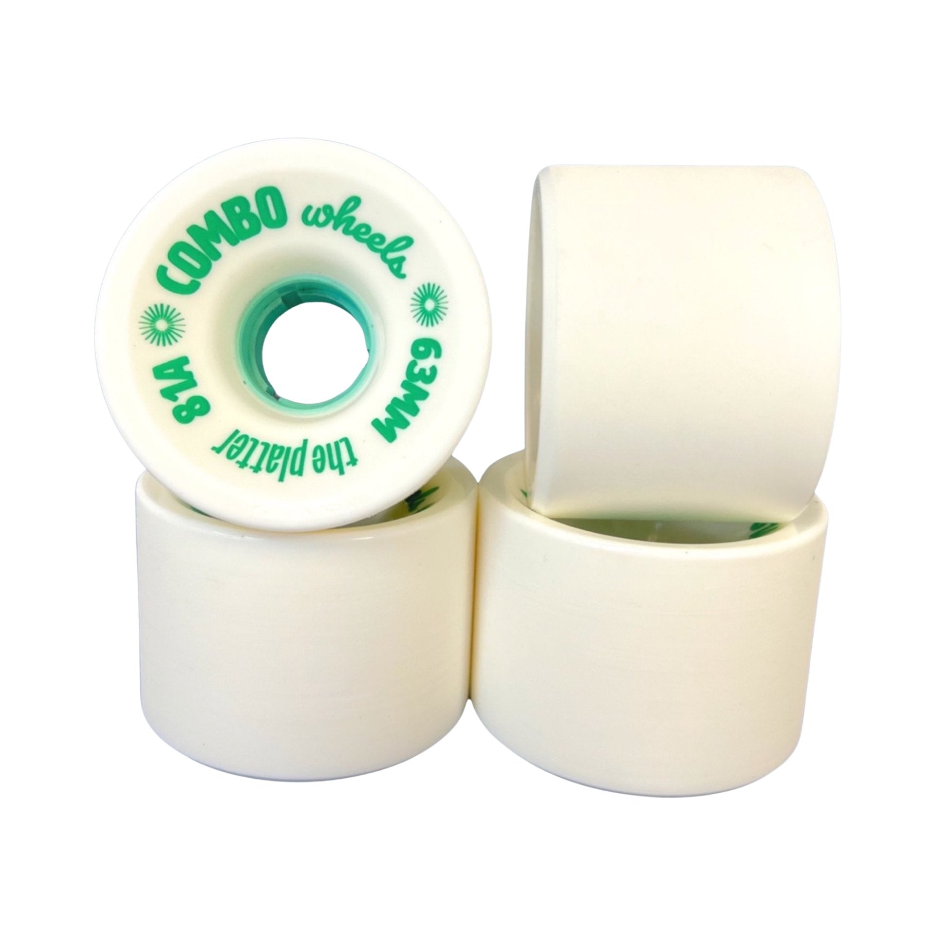 Combo Wheels: The Platter Longboard Skateboard Wheels - MUIRSKATE