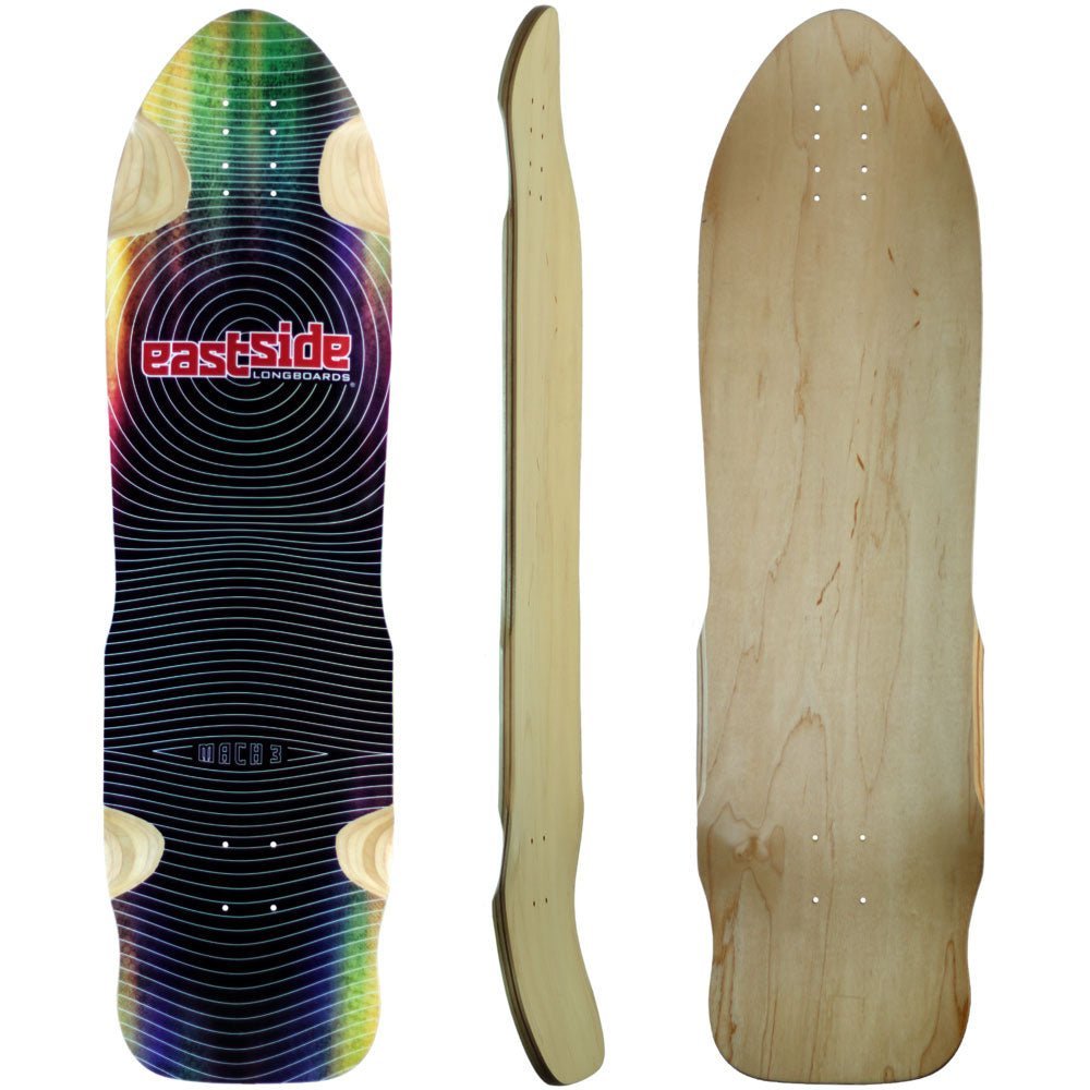Eastside Longboards: Mach 3 Deck Only - MUIRSKATE