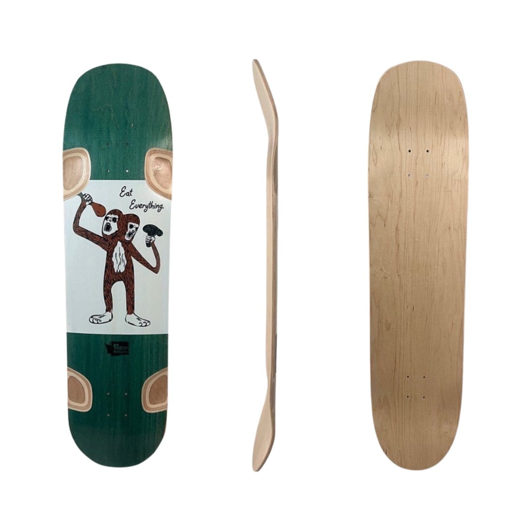 Foster: The Omnivore Skateboard Deck - MUIRSKATE