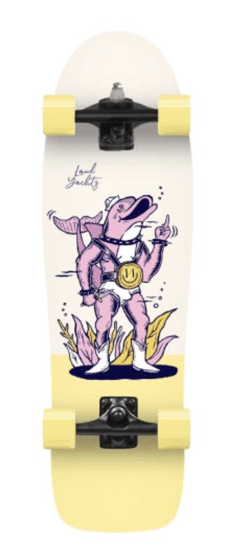 Landyachtz: Surf Life Flippy Longboard Complete - MUIRSKATE
