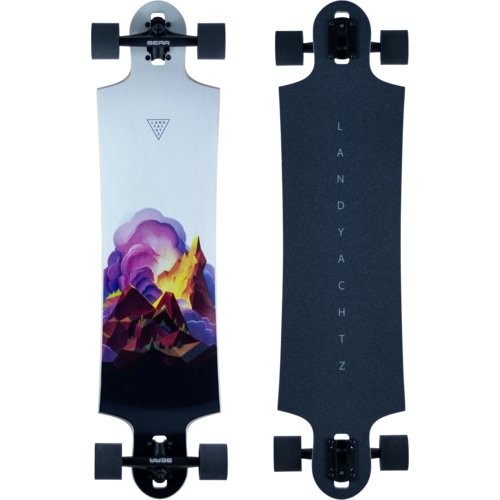 Landyachtz: Switchblade 38" Crown Peak Longboard Skateboard Complete - MUIRSKATE