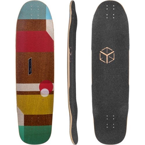 Loaded: Cantellated Tesseract Longboard Skateboard Deck - MUIRSKATE