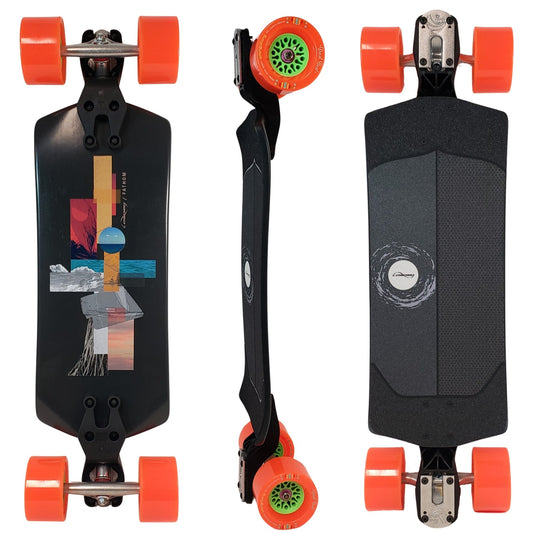 Loaded: Fathom 33" Longboard Skateboard Complete (Dad Bod) - MUIRSKATE