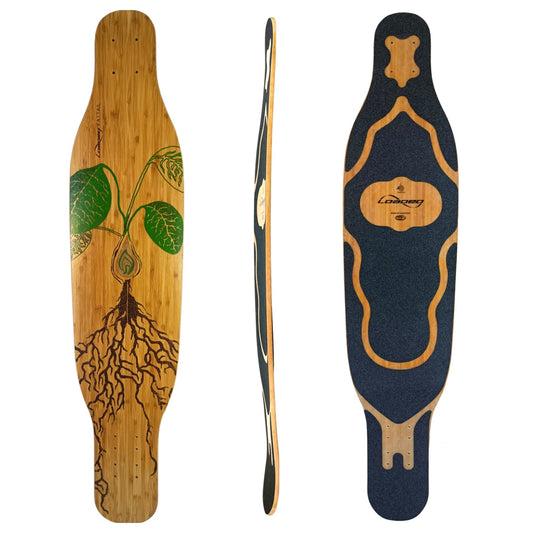 Loaded: FatTail 38" Longboard Skateboard Deck - MUIRSKATE