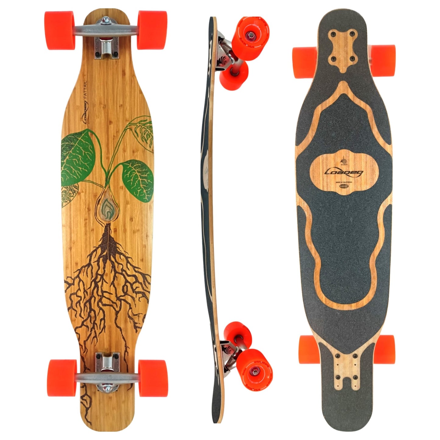 Loaded: Fattail (FLEX 2) Longboard Complete - MUIRSKATE