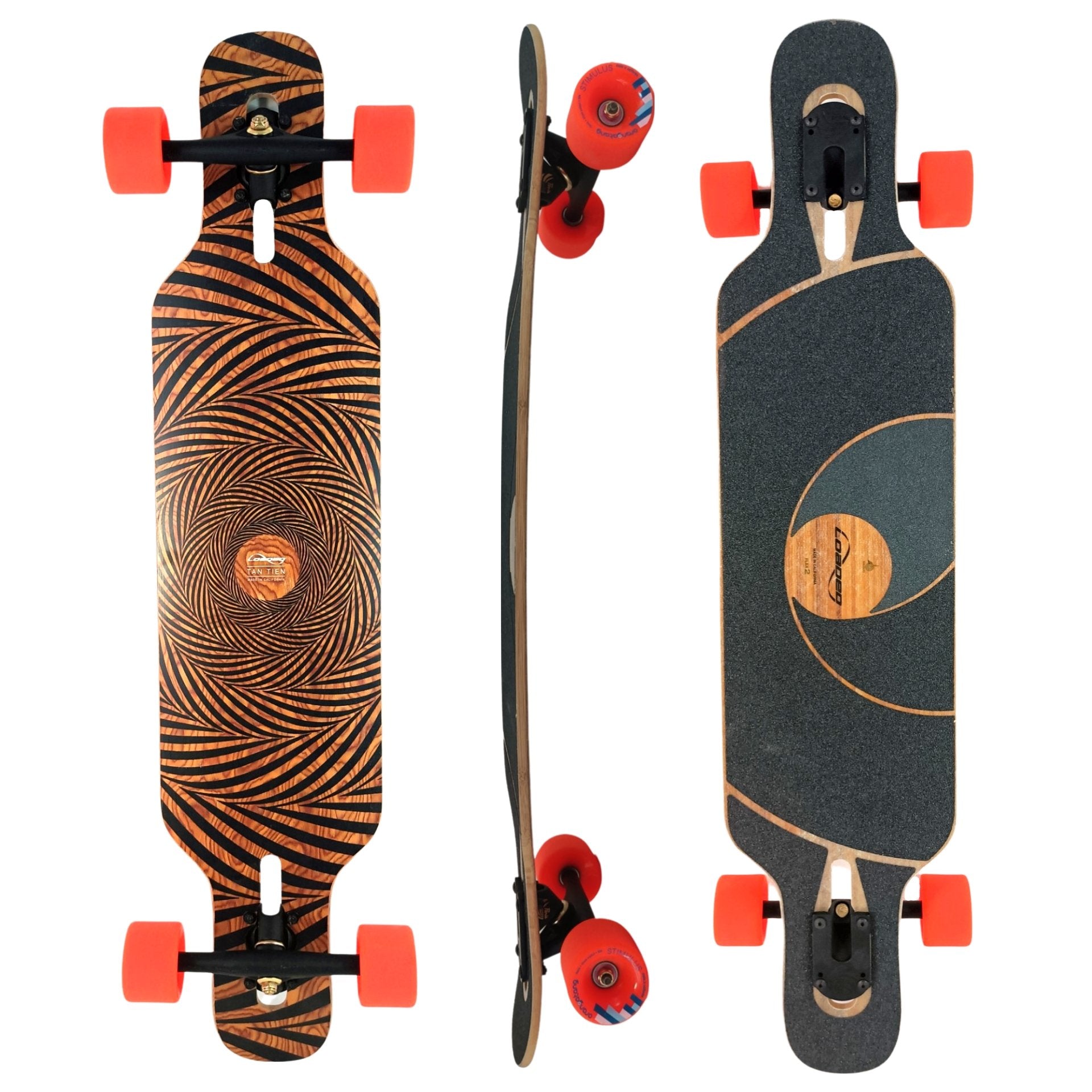 Loaded: Tan Tien Longboard Skateboard Complete - MUIRSKATE