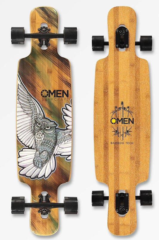 Omen: 38" Fly By Night Longboard Complete - MUIRSKATE