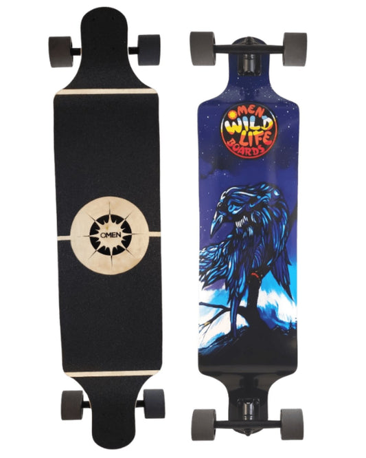 Omen: 38.5" Dominator Trickster Longboard Complete - MUIRSKATE