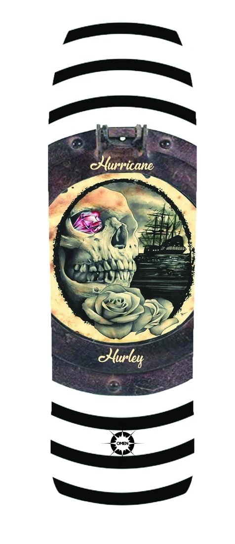 Omen: Captain Hurricane 9.75" Skateboard Deck - MUIRSKATE