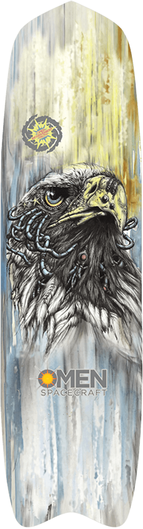 Omen: Roswell (Eagle) Rat Rod Longboard Skateboard Deck - MUIRSKATE