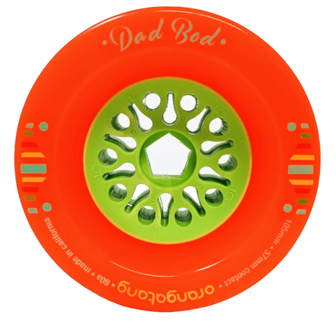 Orangatang: "Dad Bod" 105mm Longboard Wheels - MUIRSKATE