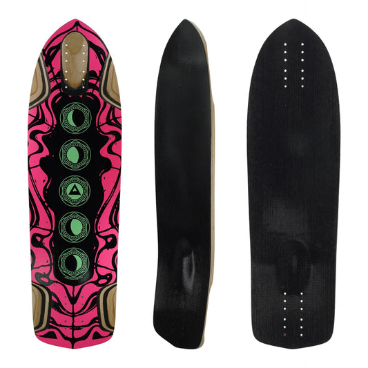 Pantheon: Andy Atch Pro Longboard Skateboard Deck - MUIRSKATE