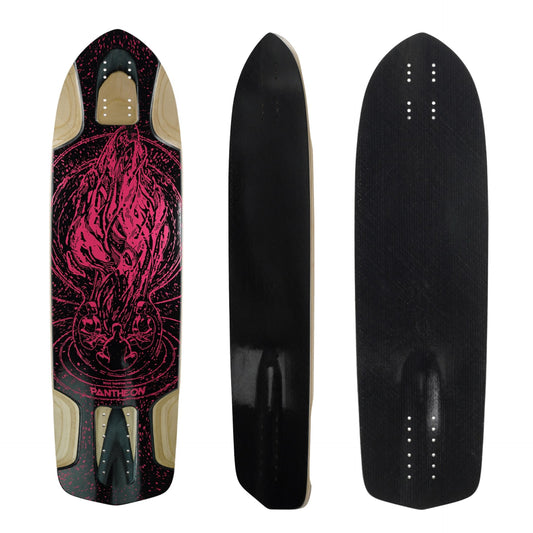 Pantheon: Mitty Pro Longboard Skateboard Deck - MUIRSKATE