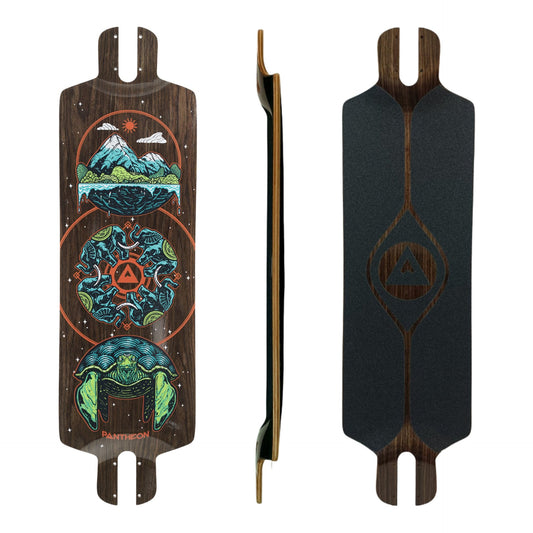 Pantheon: Pranayama Longboard Skateboard Deck - MUIRSKATE