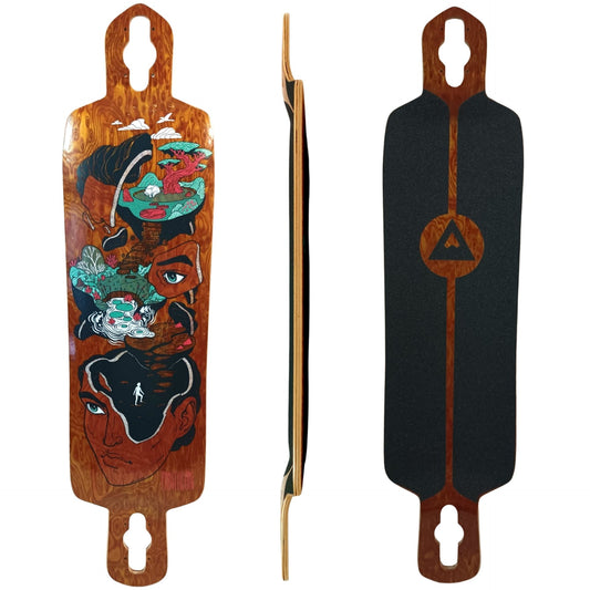 Pantheon: Quest Longboard Skateboard Deck - MUIRSKATE