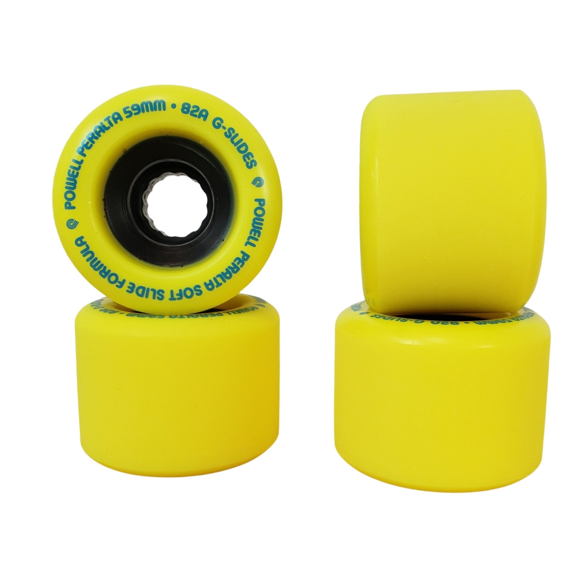 Powell Peralta: 59mm G-Slides 82a SSF Longboard Wheels - MUIRSKATE