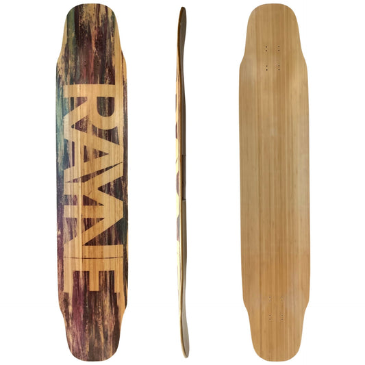 Rayne: 47" Whip Longboard Skateboard Deck (Fat-Bottom) - MUIRSKATE