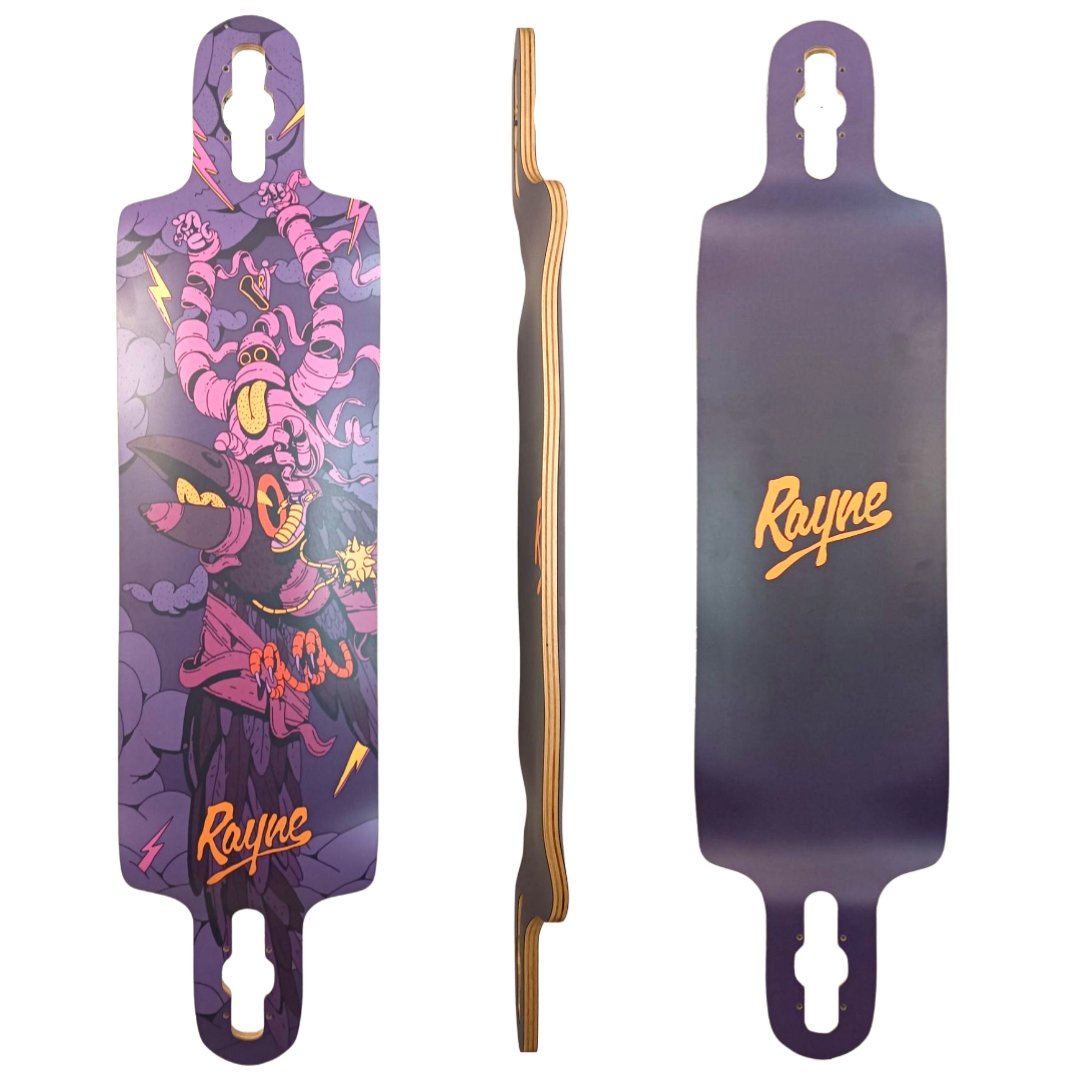 Rayne: Demonseed 39" Longboard Deck (Tamale Tech) - MUIRSKATE