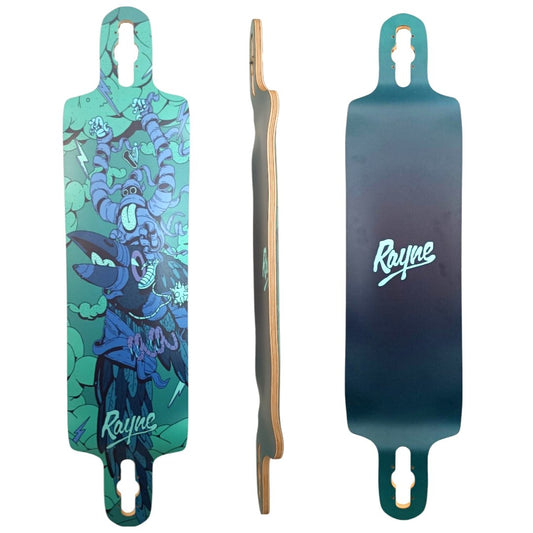 Rayne: Demonseed 42" Longboard Deck (Tamale Tech) - MUIRSKATE