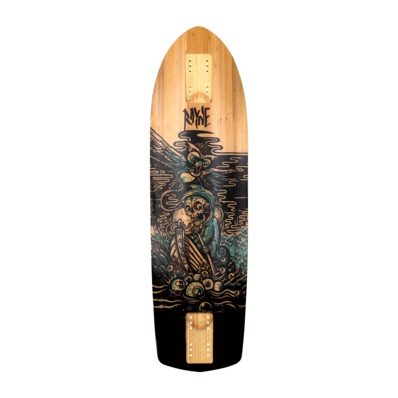 Rayne: Heritage Labido Longboard Skateboard Deck - MUIRSKATE