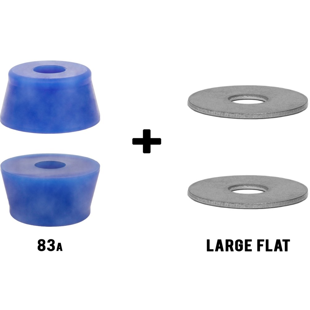 RipTide WFB Fat Cone + Washers Longboard Skateboard Bushings Pack - MUIRSKATE