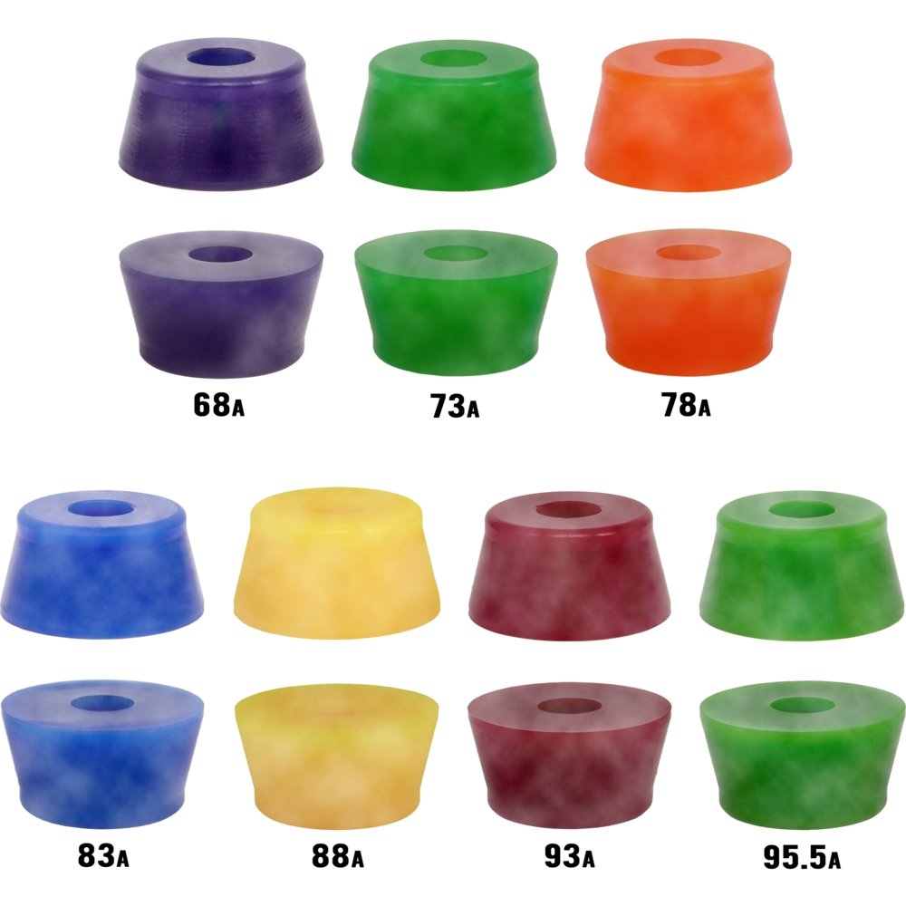 RipTide WFB Fat Cone + Washers Longboard Skateboard Bushings Pack - MUIRSKATE