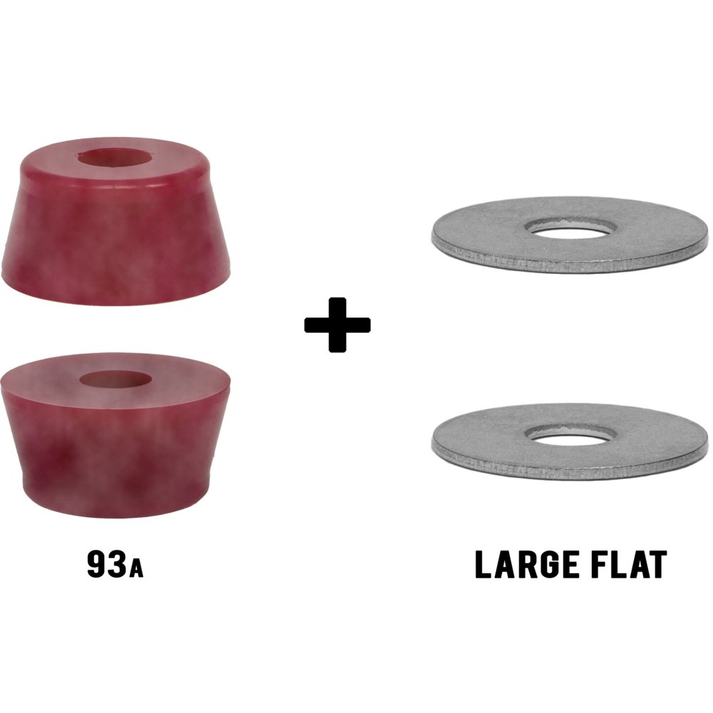 RipTide WFB Fat Cone + Washers Longboard Skateboard Bushings Pack - MUIRSKATE