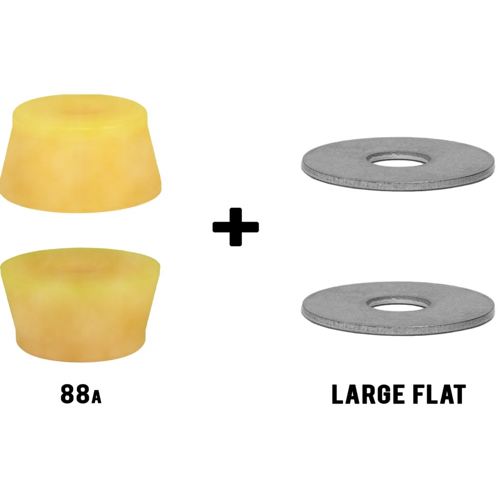 RipTide WFB Fat Cone + Washers Longboard Skateboard Bushings Pack - MUIRSKATE