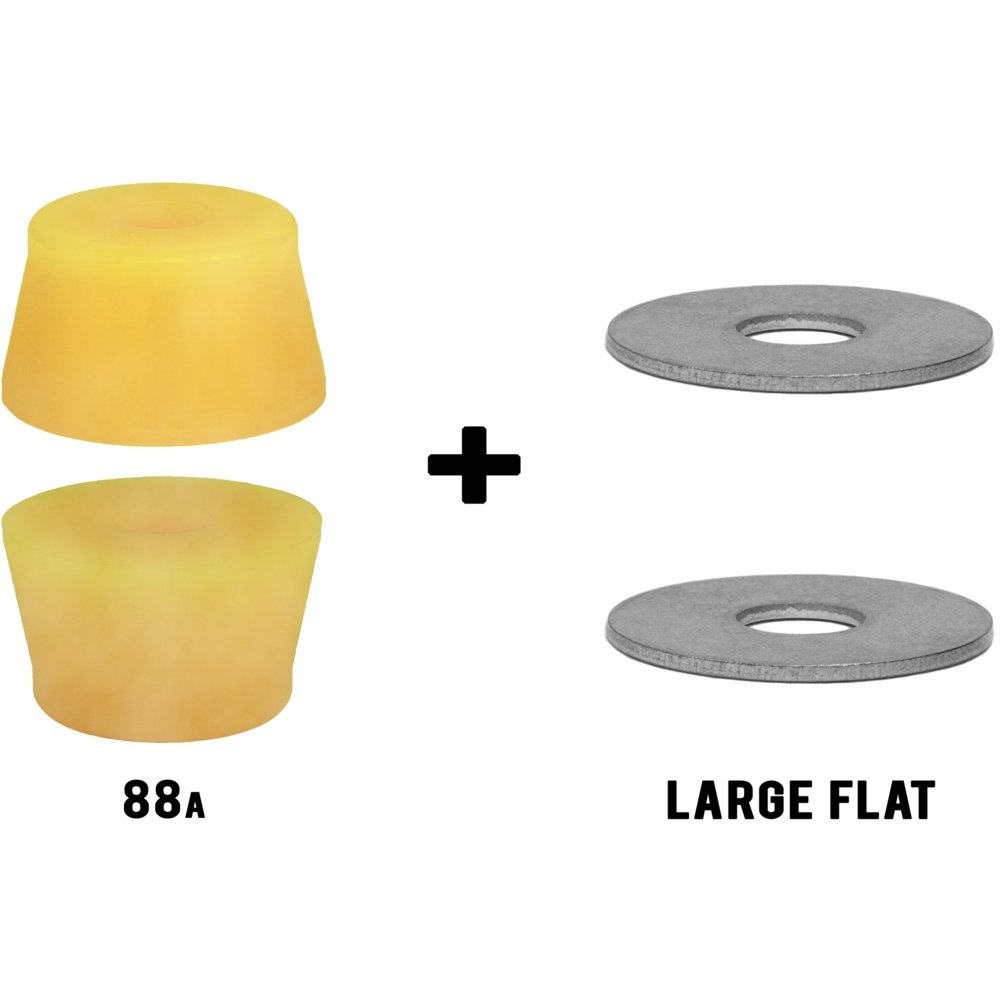 Riptide WFB **TALL FAT CONE** Longboard Skateboard Bushings Pack + Washers - MUIRSKATE