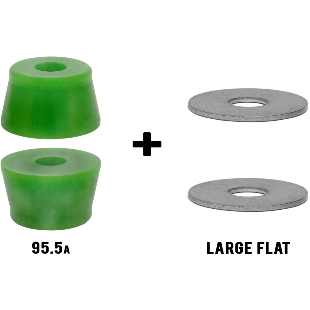 Riptide WFB **TALL FAT CONE** Longboard Skateboard Bushings Pack + Washers - MUIRSKATE