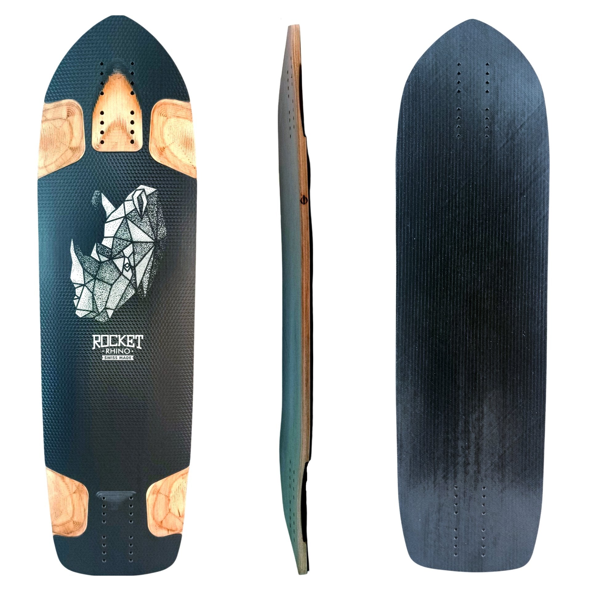 Rocket: Rhino Longboard Skateboard Deck - MUIRSKATE