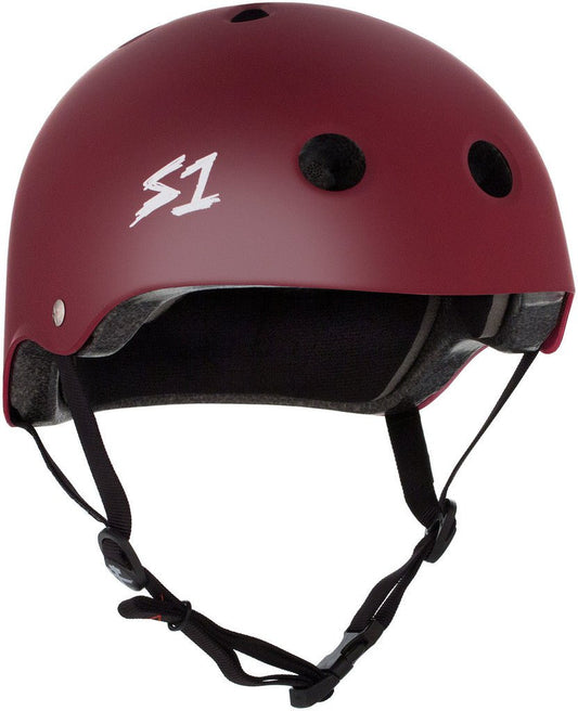 S1: Lifer Helmet (Maroon Matte) - MUIRSKATE