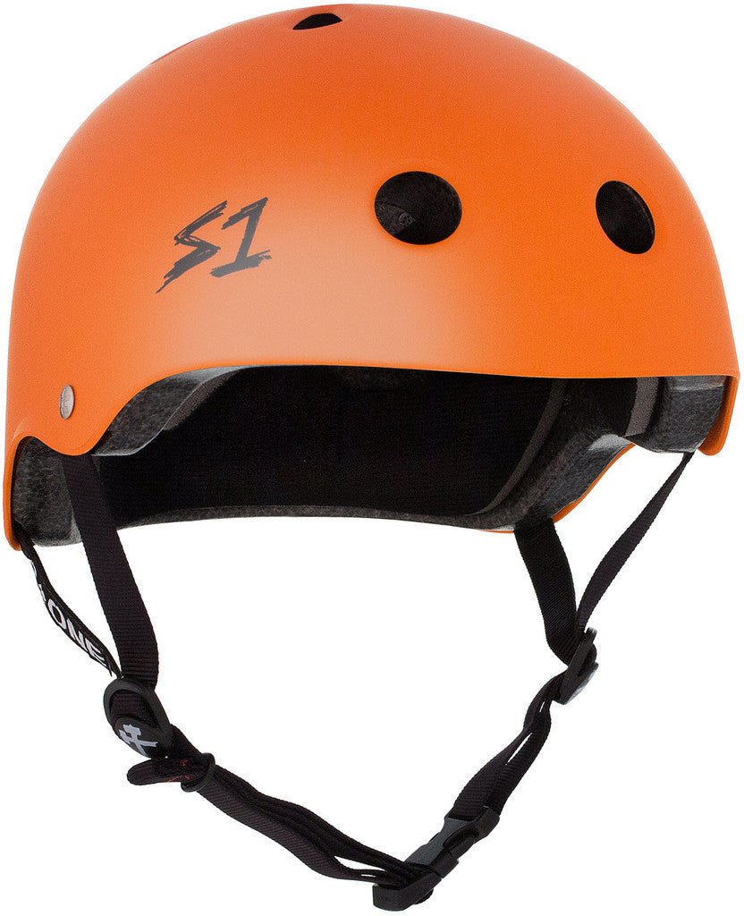 S1: Lifer Helmet (Orange Matte) - MUIRSKATE