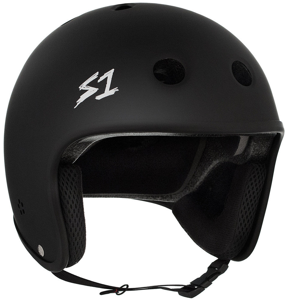 S1: Retro Lifer Helmet (Black Matte) - MUIRSKATE