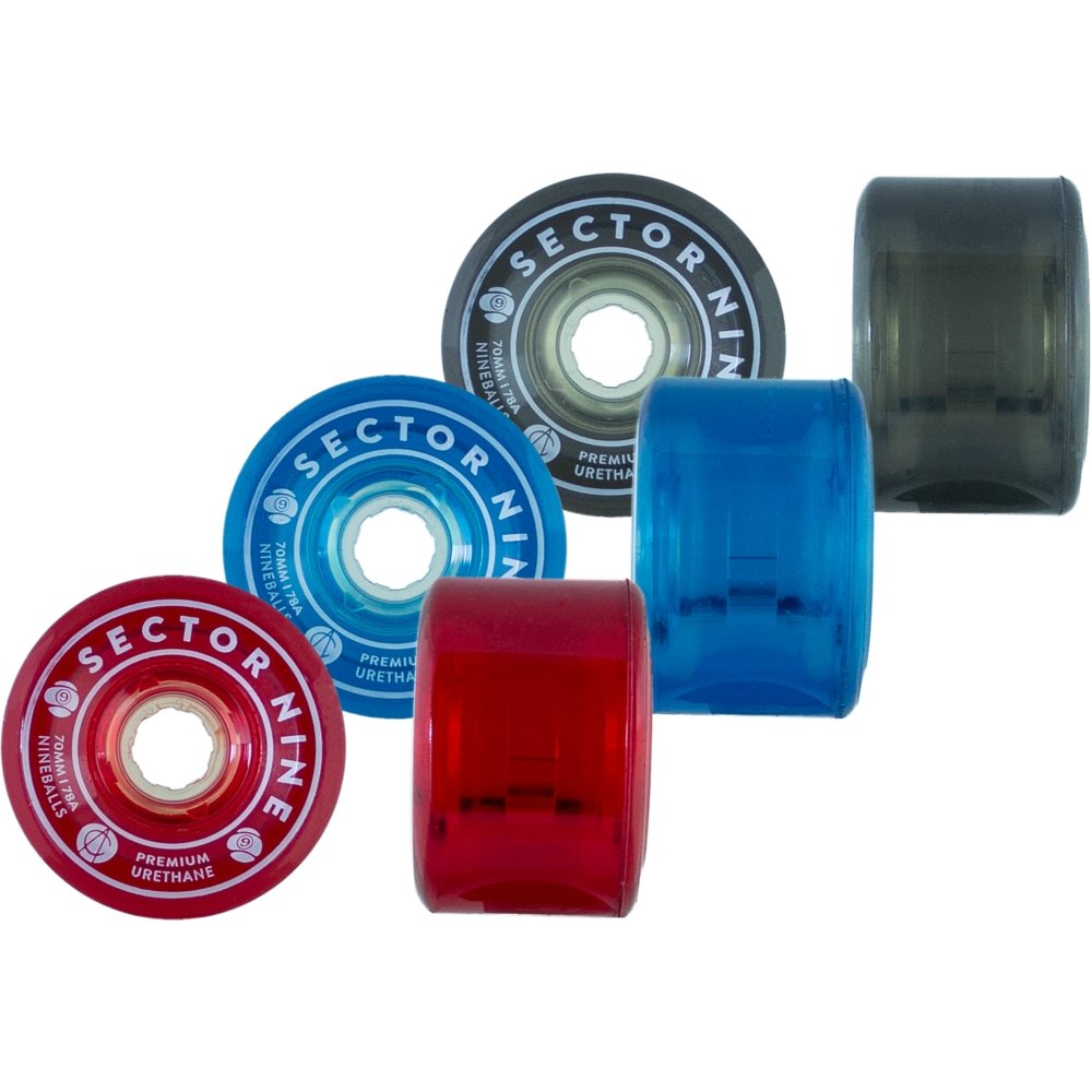 Sector 9 70mm Nineballs 78a Longboard Skateboard Wheels - MUIRSKATE